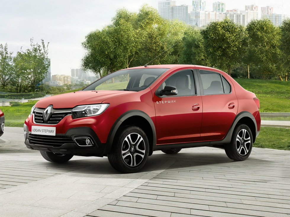 Коврики текстильные "Стандарт" для Renault Logan Stepway (седан) 2018 - Н.В., черные, 5шт.