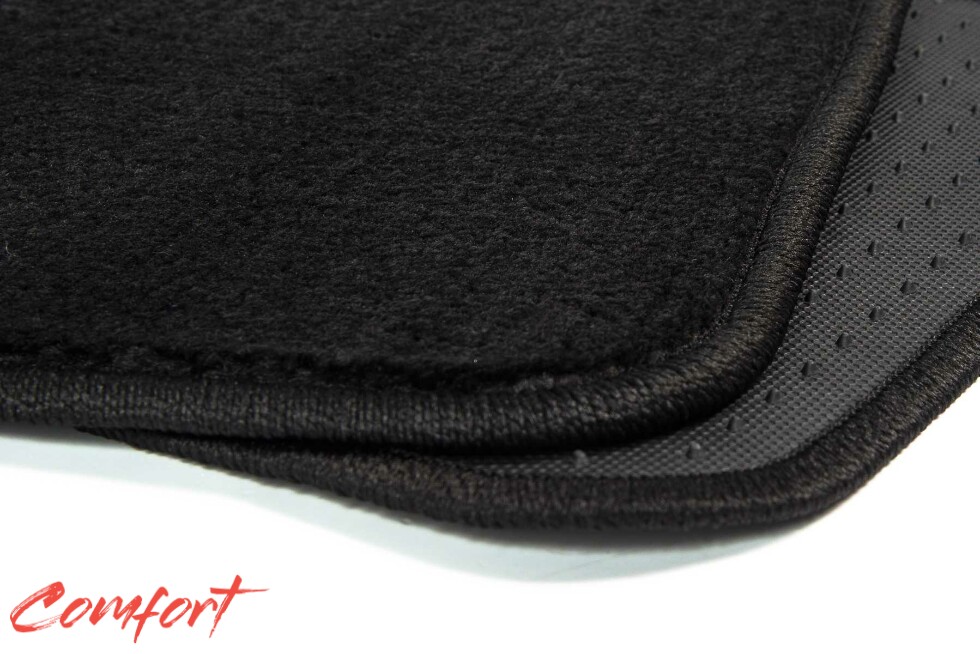 Коврики текстильные "Комфорт" для Skoda Superb III (универсал / 3V5) 2019 - Н.В., черные, 5шт.
