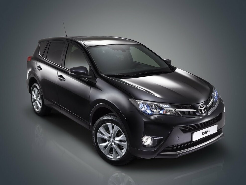 Коврики текстильные "Комфорт" для Toyota Rav4 IV (suv / XA40) 2012 - 2015, темно-серые, 5шт.