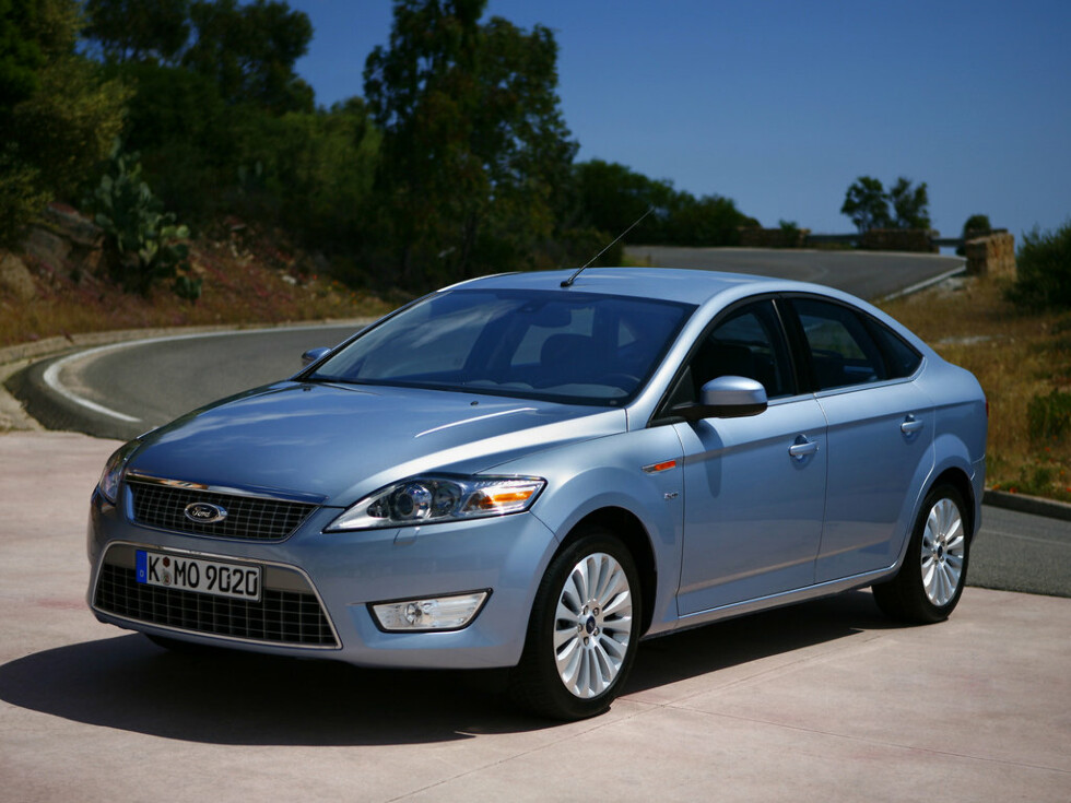 Коврики ЭВА "EVA ромб" для Ford Mondeo IV (лифтбек / BE) 2007 - 2010, черные, 5шт.