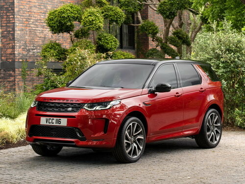 Коврики текстильные "Стандарт" для Land Rover Discovery Sport I (suv / L550) 2019 - Н.В., черные, 2шт.