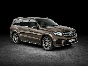 Коврики текстильные для Mercedes-Benz GLS-Class I (suv / X166) 2015 - 2019