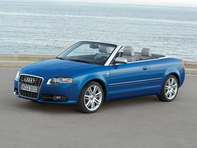 Коврики текстильные "Комфорт" для Audi S4 (кабриолет / B7) 2006 - 2008, черные, 4шт.