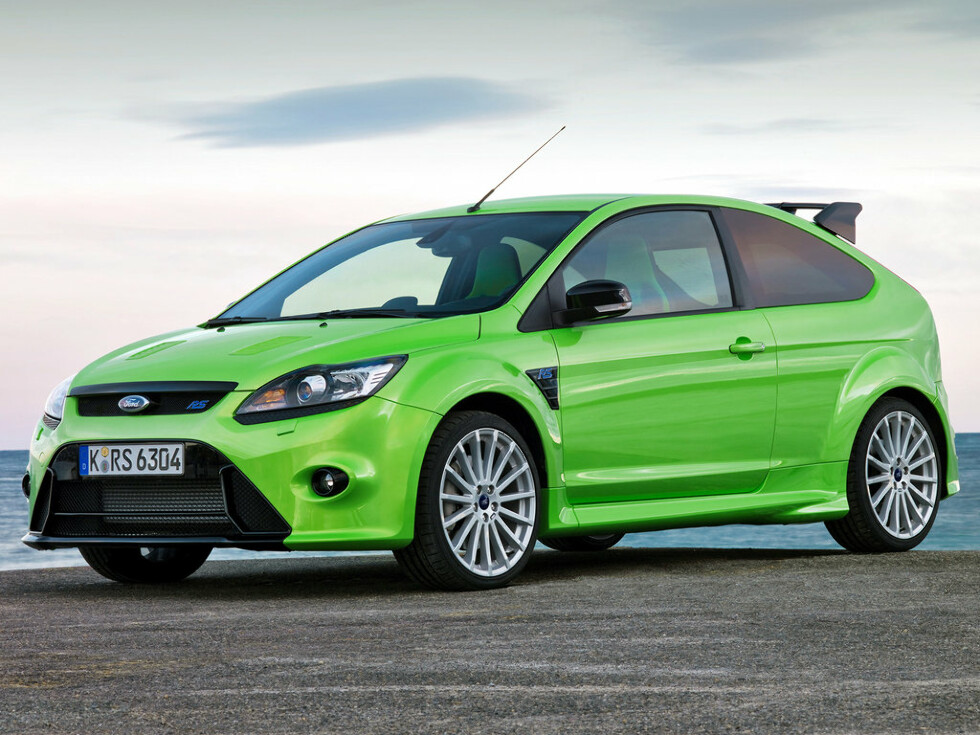 Коврики текстильные "Стандарт" для Ford Focus RS II (хэтчбек 5 дв / DA3) 2009 - 2010, черные, 5шт.