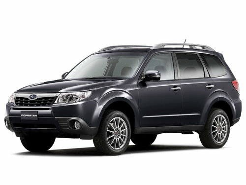 Коврики текстильные "Классик" для Subaru Forester (suv / SH) 2008 - 2013, темно-серые, 4шт.