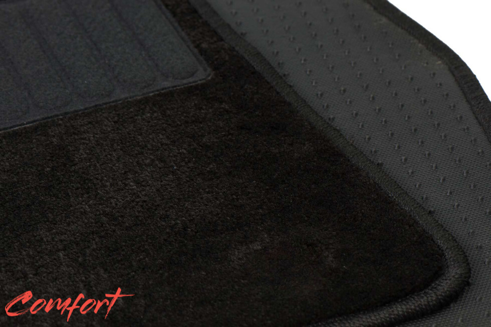 Коврики текстильные "Комфорт" для Chery Tiggo 7 pro (suv) 2019 - Н.В., черные, 3шт.